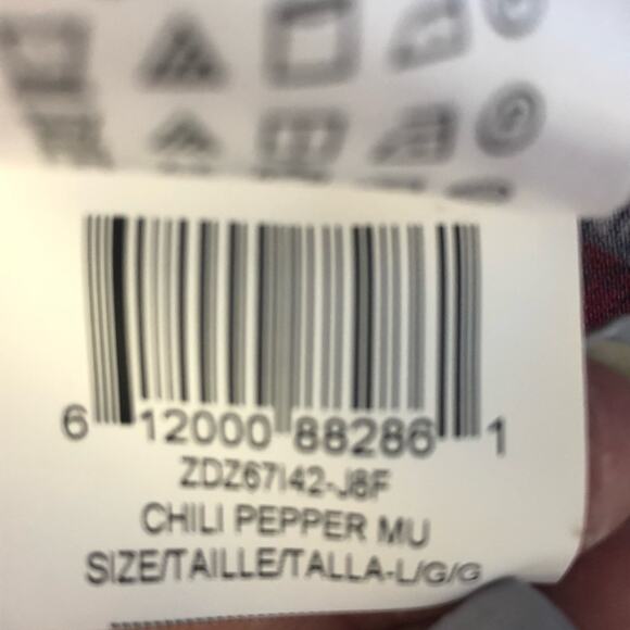 BCBGeneration Chili Pepper Off Shoulder Shift Dress Large - Picture 10 of 16